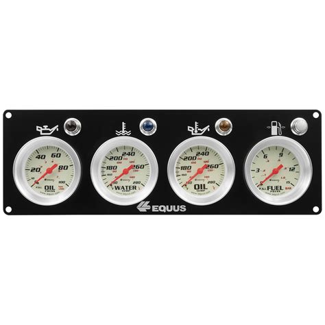 Gives advanced warning of incorrect oil pressure, low oil level, defective oil pump, restricted oil lines, clogged oil. . Are equus gauges waterproof